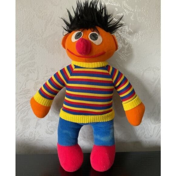 Sesame Street Stuffed Animal Plush Bundle 5 Ernie Bert Grover Zoe Abby - Picture 10 of 13